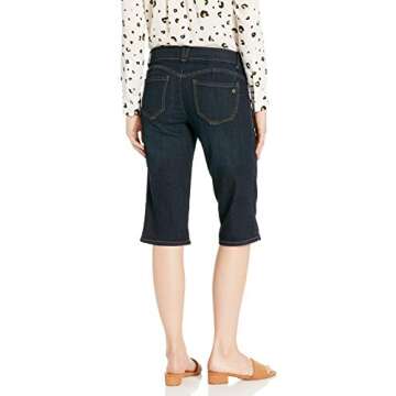 Democracy Women's Ab Solution 13" Bermuda Short, Indigo, 6