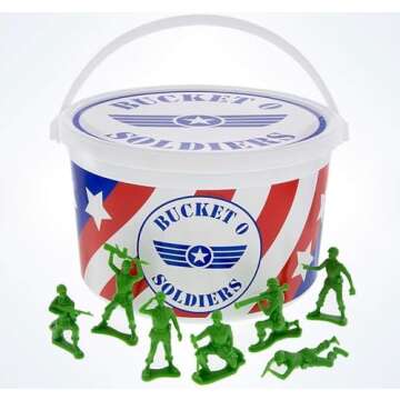 Theme Parks Bucket O Soldiers Army Men Signature Collection