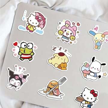 Kawaii Sticker Pack - 100 Cute Anime Decals