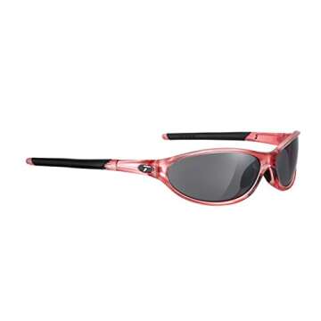 Tifosi Womens Alpe 2.0 Sunglasses, Crystal Pink (Smoke Lens)