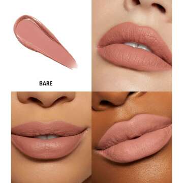 Kylie Jenner Lip Kit (Bare) - Liquid Lipstick & Liner