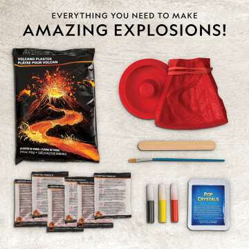 Ultimate Volcano STEM Kit for Kids - Fun Learning Activity