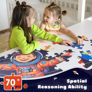 TALGIC Puzzles for Kids Ages 4-6 - Fun and Educational Brain Games