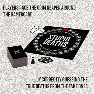 University Games | Stupid Deaths The Party Game, for Adults & Teens Ages 12 & Up (01404)