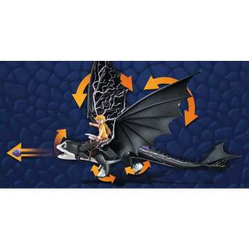 Dragons Nine Realms: Thunder & Tom Playmobil Set