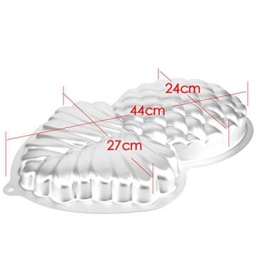 Pineapple Shape Cake Pan, Kids 3D Birthday Cake Pan, Aluminum Alloy Cake Molds Nonstick Baking Tools