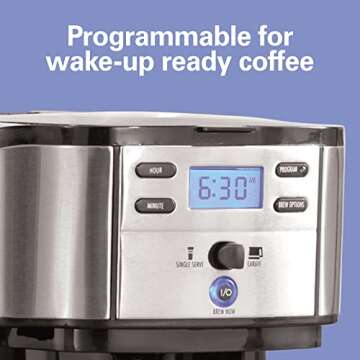 Hamilton Beach 2-Way Coffee Maker: 12 Cups & Single Serve