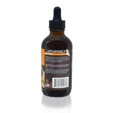 Jamaican Mango & Lime Black Castor Oil (Mango Papaya) 4oz