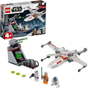 LEGO Star Wars X Wing Starfighter Trench Run 75235 | Building Kit for Ages 4+