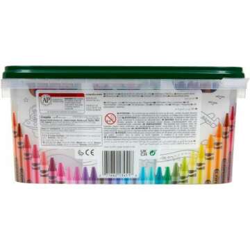 240-Count Crayola Crayon Tub for Kids' Art Projects