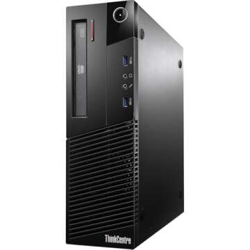 Lenovo ThinkCentre M93p SFF Business Desktop Computer, Intel Core i5-4570 3.2GHz, 16GB RAM, 256GB SSD, WiFi, Bluetooth, DisplayPort Windows 10 Pro (Renewed)