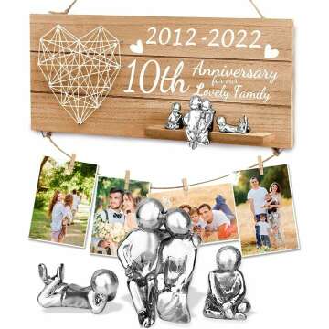 Personalized 10th Anniversary Tin Gift - Unique Keepsake