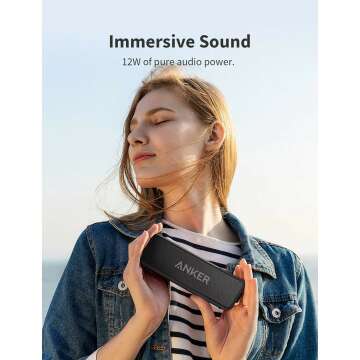 Portable Anker Soundcore 2 Speaker with 12W Sound