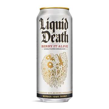 Liquid Death Berry It Alive Sparkling Water 12-Pack