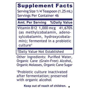 Premier Research Labs B12-ND - Water-Soluble Source Of Vitamin B12 (2 Ounces, 58 Milliliter)