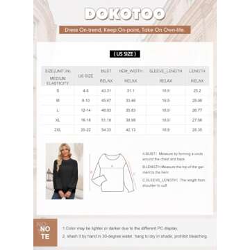 Dokotoo Sweaters for Women Ladies Long Sleeve Casual Loose Crewneck Pullover Sweater Trendy Solid Color Knit Tops Fashion Fall Jumpers Apricot Small