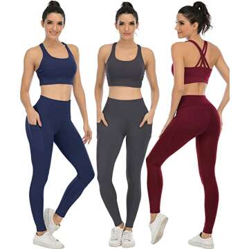 CHRLEISURE High-Waisted Leggings with Pockets