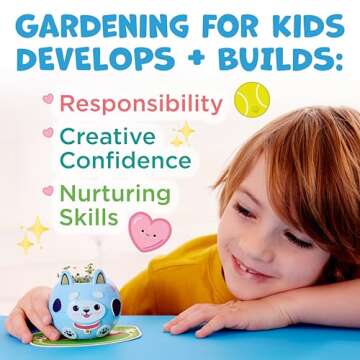 Creativity for Kids Plant-A-Pet: Puppy Toys for Girls - Small Gifts and Stocking Stuffers for Girls, Arts and Crafts for Kids Ages 6-8+, DIY Kids Activity Set