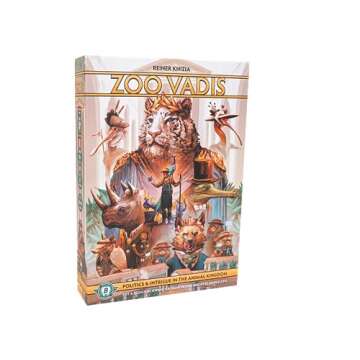 Zoo Vadis Board Game - Standard Edition - Bitewing Games - Negotiaition Game - 3 to 7 Players - 30 Minute Play Time