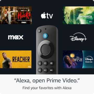 Amazon Fire TV Stick HD - Alexa Voice Remote, Live TV & Smart Home