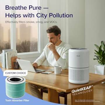 High-Efficiency LEVOIT Air Purifier for Allergies