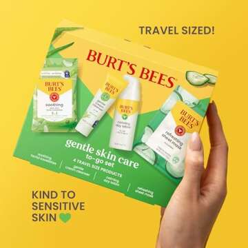 Burt's Bees Christmas Travel Skin Care Gift Set