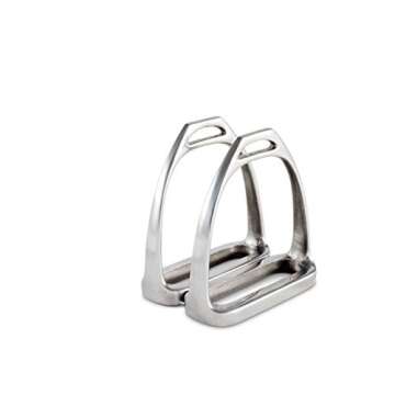 Arthur Court Horse Stirrup Equestrian Paper Napkin Holder for Kitchen Countertops, Dinner Tables, Picnic Tables - Outdoor Use, Organization for Multiple Sizes - Durable Metal 5 inch Tall