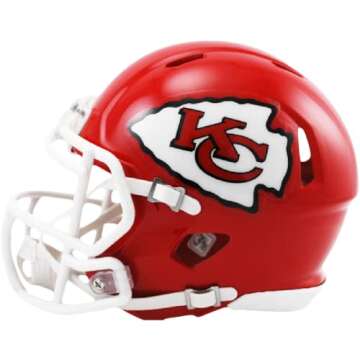 Riddell Revolution Speed Mini Helmet - Kansas City Chiefs