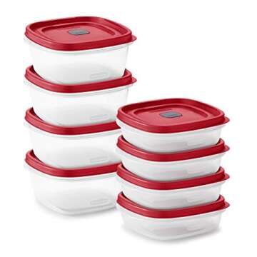 Rubbermaid TakeAlongs Vented Food Storage 68-Piece Set