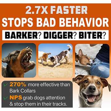 Dog Bark Deterrent Device - Stop Bad Behavior Easily