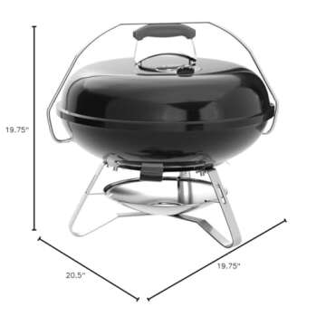 Weber 18" Jumbo Joe Charcoal Grill - Black and Portable