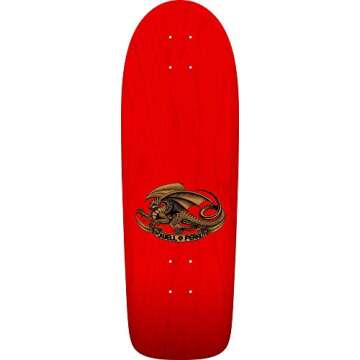 Powell-Peralta™ O.G. Ray Bones Rodriguez Skull & Sword Red Skateboard Deck