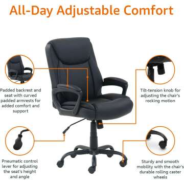 Amazon Basics Puresoft Office Chair