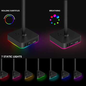 KAFRI RGB Headphone Stand