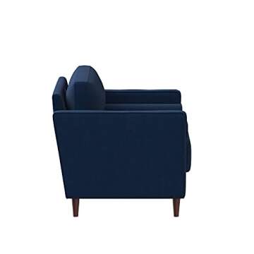 Lifestyle Solutions Lexington Armchair, Navy Blue