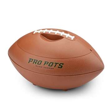 PRO POTS 1.5-Quart Football Slow Cooker