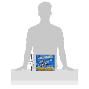 Kellogg's Rice Krispies Treats, Crispy Marshmallow Squares, Original, Bulk Size, 72 Count (Pack of 6, 26.4 oz Trays)