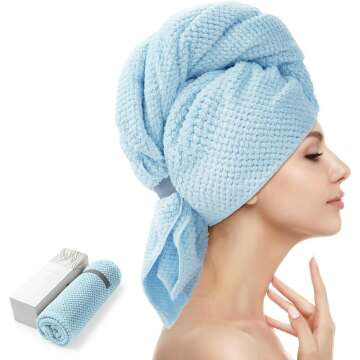 YFONG Hair Towel Wrap