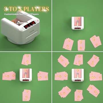 Automatic Card Dealer for Blackjack & UNO Games