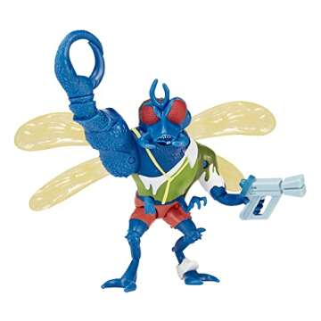 Teenage Mutant Ninja Turtles: Mutant Mayhem 4'' Super Fly Basic Action Figure by Playmates Toys (83287CO)