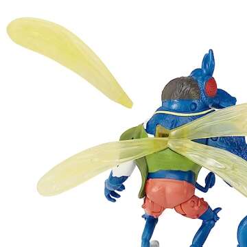 Teenage Mutant Ninja Turtles: Mutant Mayhem 4'' Super Fly Basic Action Figure by Playmates Toys (83287CO)