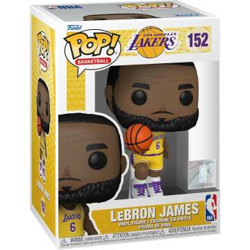 Funko Pop! NBA Los Angeles Lakers - LeBron James Figure Collectible