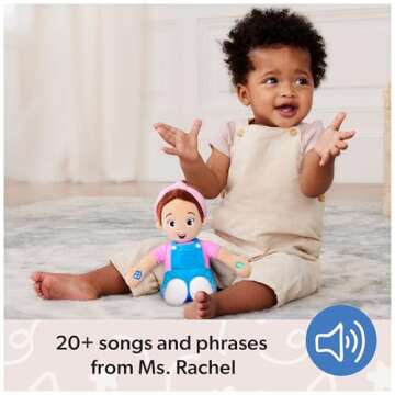 Ms. Rachel Speak & Sing Doll - 16" Interactive Toy