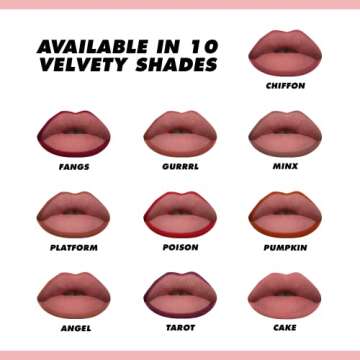 Lime Crime Velvetines Lip Liner, Angel (Apricot Nude) - Soft & Creamy Texture - Long-Lasting Nude Matte Lip Lining Pencil - Waterproof Formula, Won't Smudge or Transfer - Vegan & Cruelty-Free