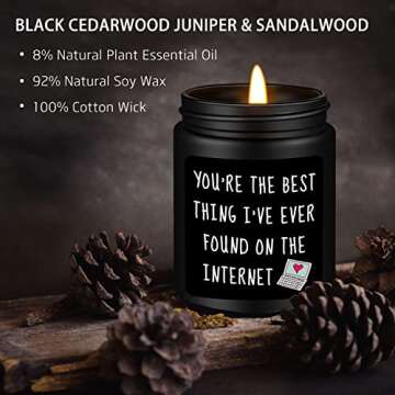 Unique Candle Gifts for Men - Perfect Birthday Present