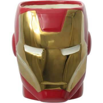 Iron Man Superhero Mug - 12oz Multi-colored