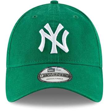 New Era MLB Core Classic 9TWENTY Adjustable Hat Cap One Size Fits All (New York Yankees Green)