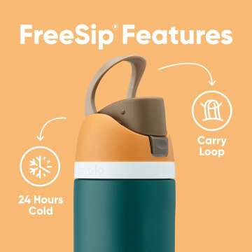 Owala FreeSip Insulated Stainless Steel Bottle