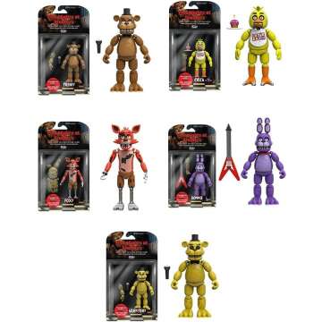 Funko Five Nights at Freddy's 5-inch Series 1 Action Figures (Set of 5)