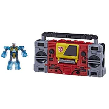 Transformers Toys Generations Legacy Voyager Autobot Blaster & Eject Action Figures - Kids Ages 8 and Up, 7-inch